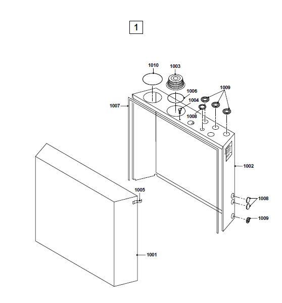 Schéma éclaté Vue Principale — Remeha REMEHA GAS 210 ECO PRO